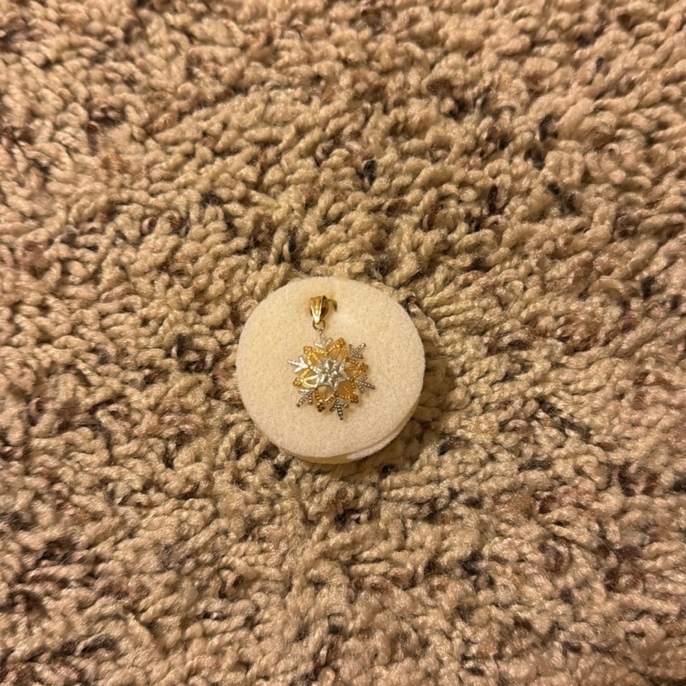 Snowflake Pendant Charm